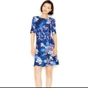 Betsey Johnson Floral Scuba Dress Size 4